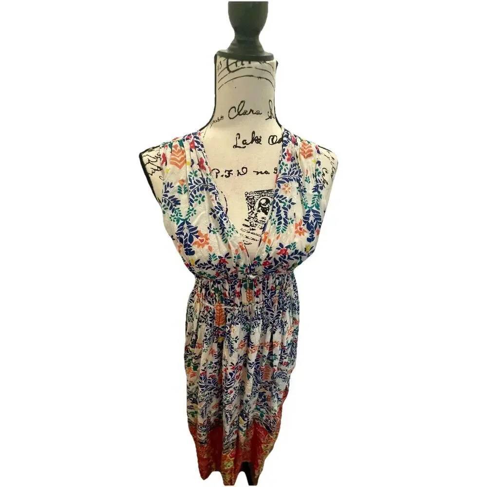 ROBERTA ROLLER RABBIT MAXI DRESS ROSETONE DAKOTA SZ XS QUIET LUXURY COTTAGECORE - Picture 11 of 16